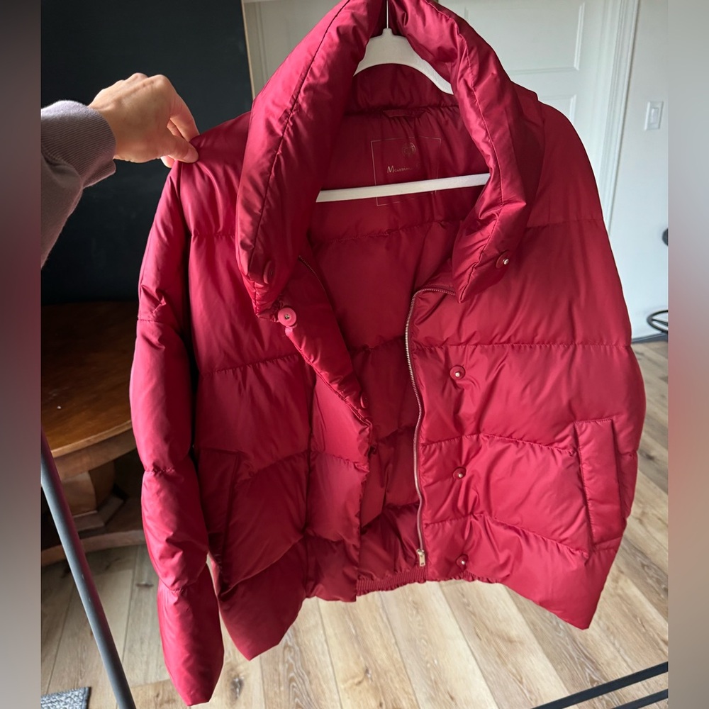 Massimo Dutti Down/Feather Jacket. Slightly Overs… - image 1